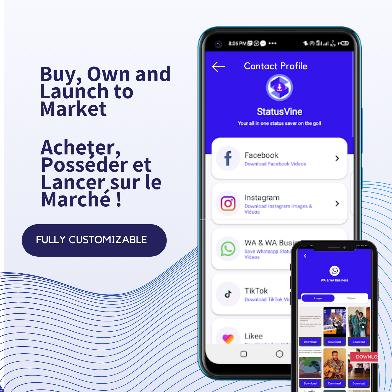 All-in-One Status & Video Downloader – Full Source Code & Production-Ready App