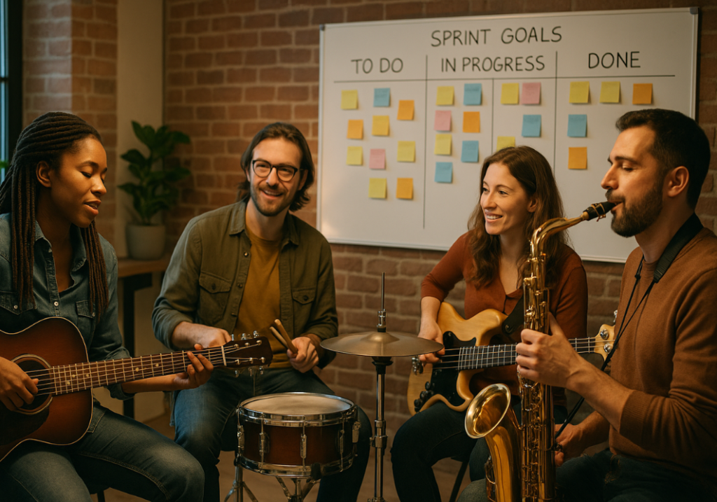 What Agile Teams Can Learn from Musicians: Mastering Harmony, Flow, and Improvisation